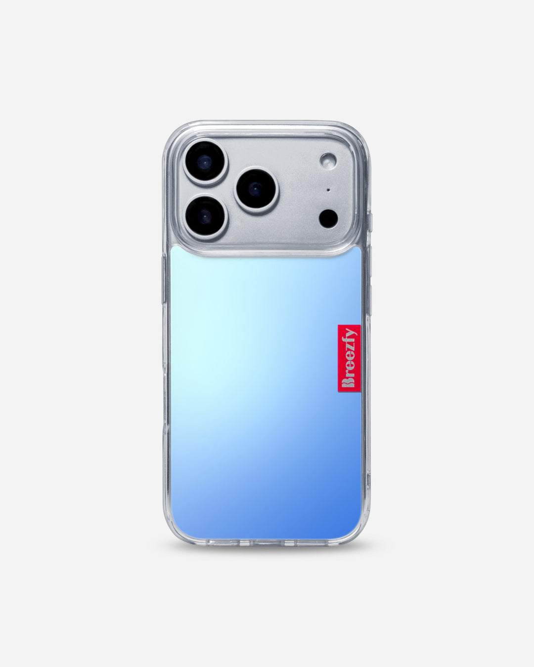 NEON BLUE Mirror iPhone Case – Breezfy NEON BLUE Mirror iPhone Case – Breezfy