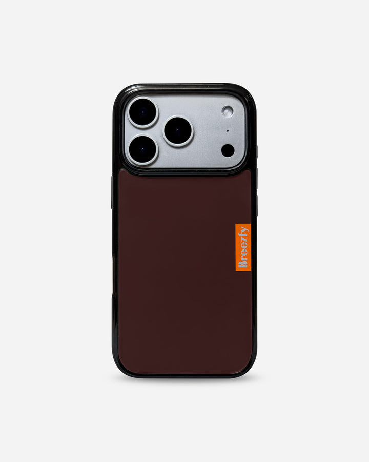 DARK MAROON Vivid iPhone Case