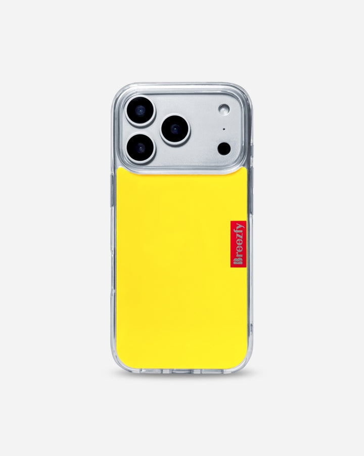 LEMON YELLOW Vivid iPhone Case