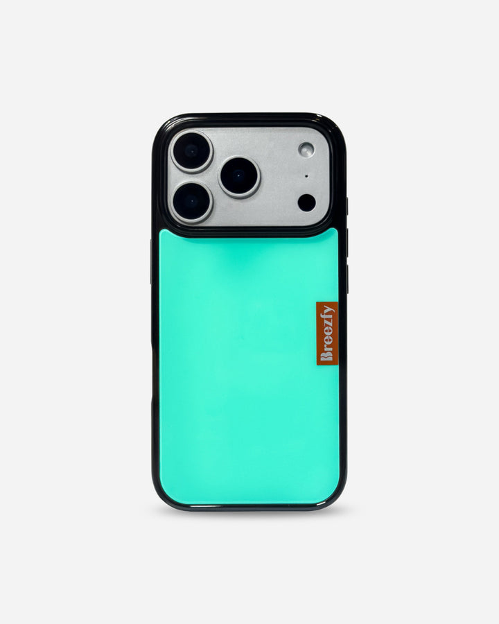 MINT CHOCOLATE ICE CREAM Vivid iPhone Case