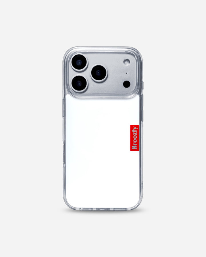 PRISTINE WHITE Vivid iPhone Case