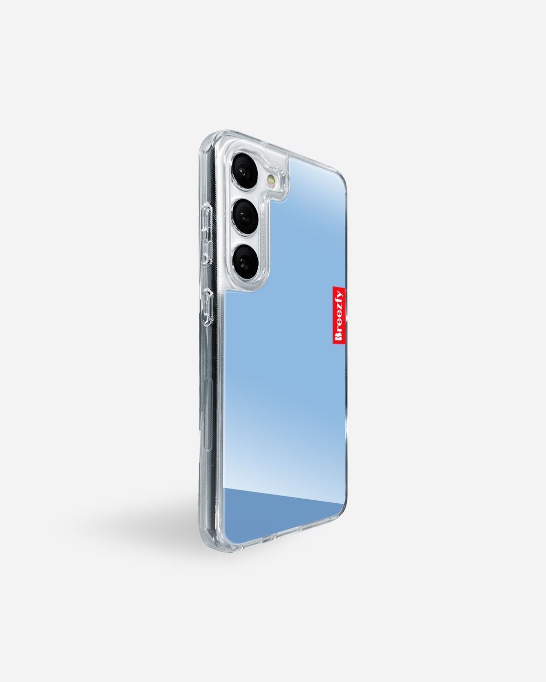 NEON BLUE Mirror Samsung Case