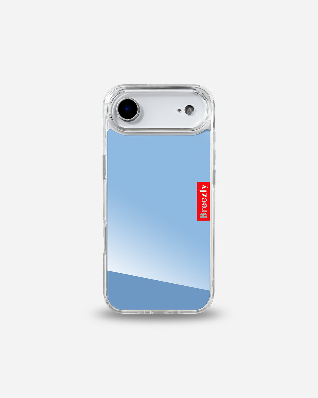 NEON BLUE Mirror iPhone Case