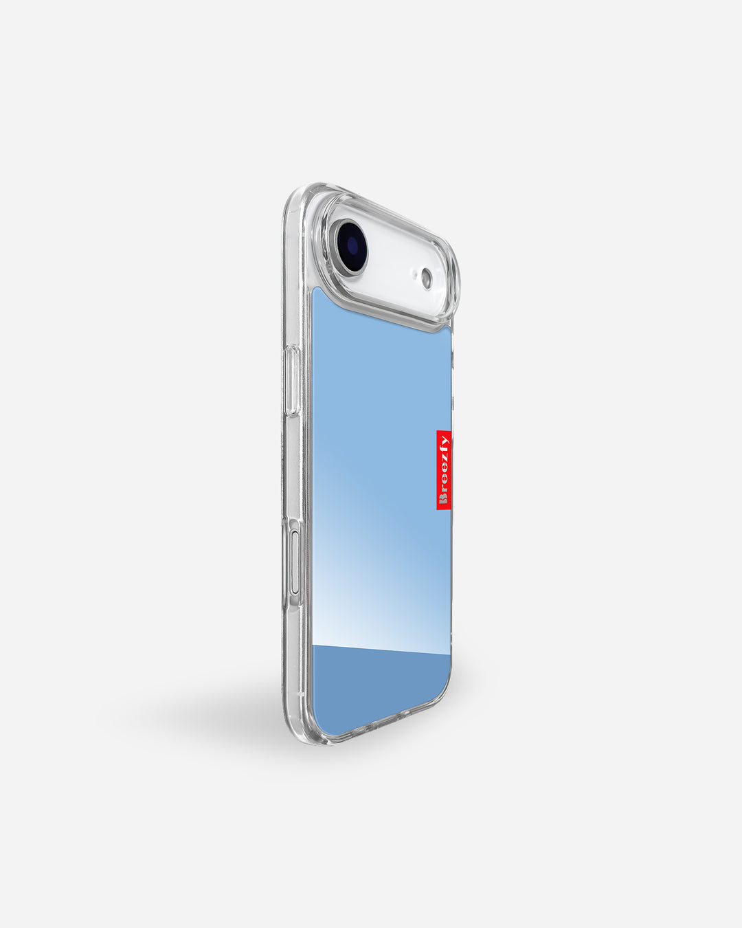 NEON BLUE Mirror iPhone Case