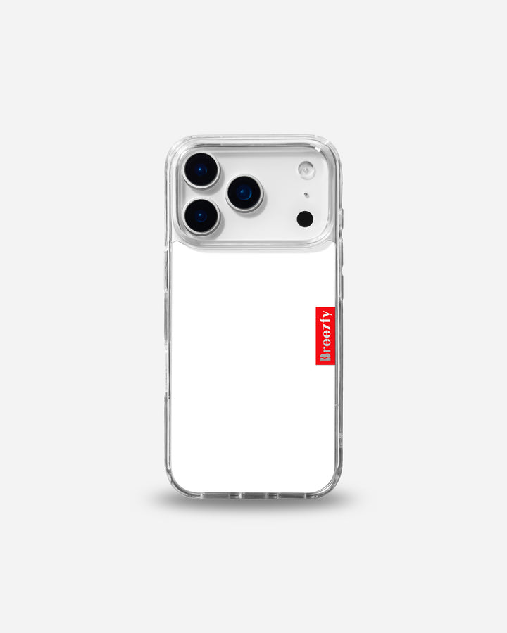 PRISTINE WHITE Vivid iPhone Case