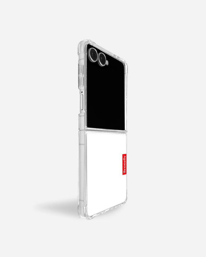 PRISTINE WHITE Vivid Z Flip Case
