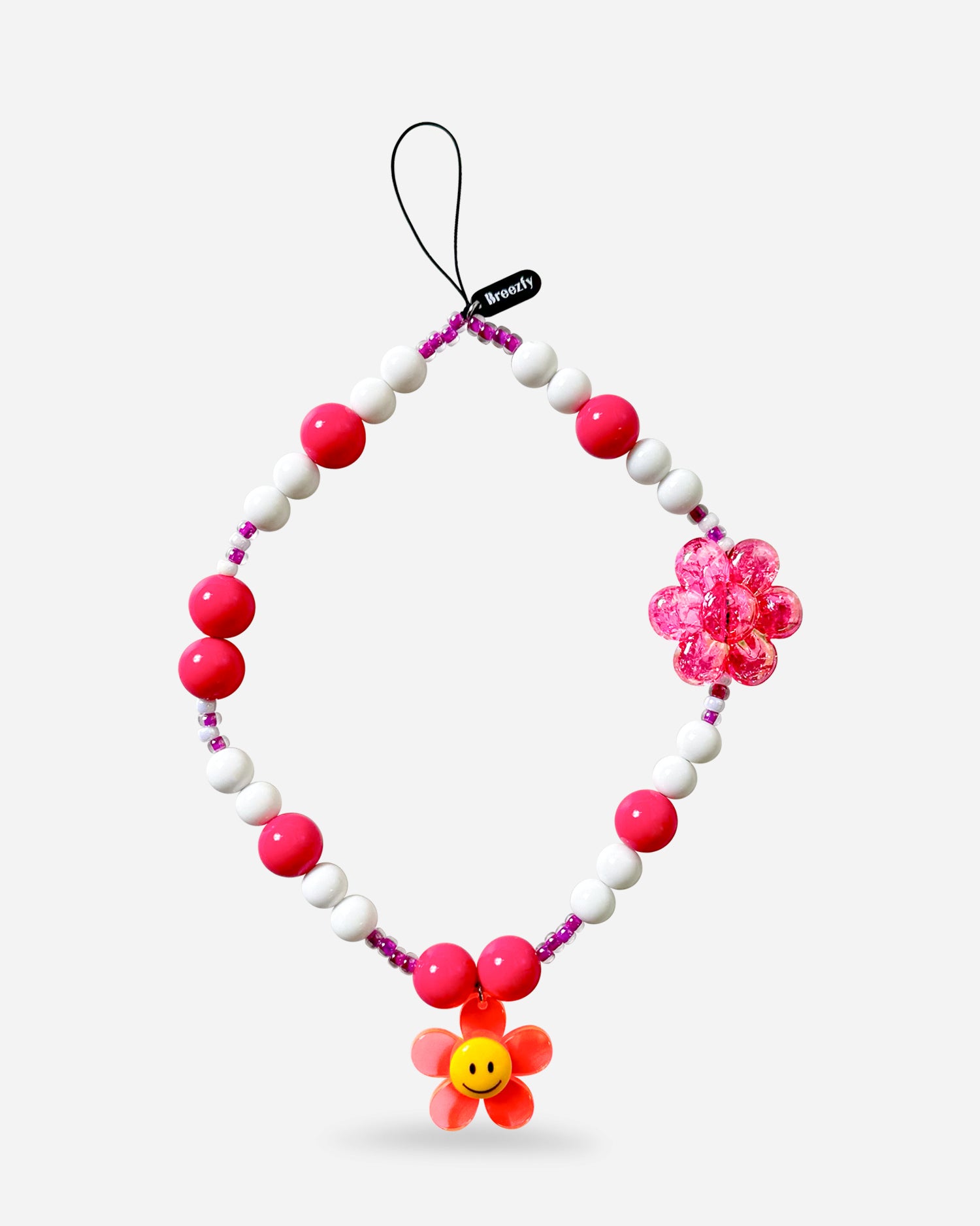 RASPBERRY Flower Children Phone Strap