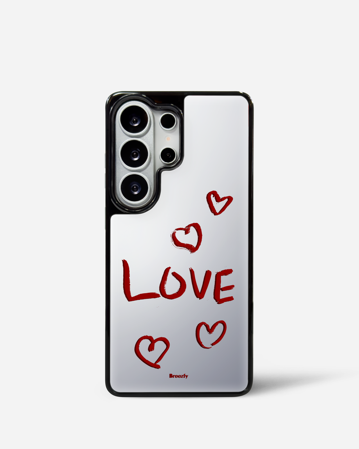 LOVE Mirror Samsung Case