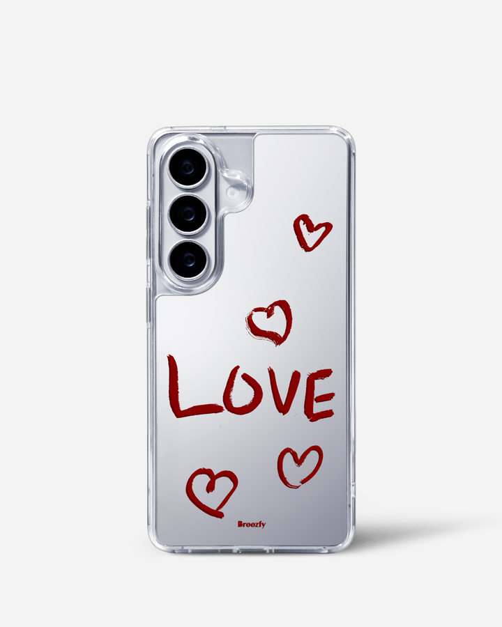 LOVE Mirror Samsung Case