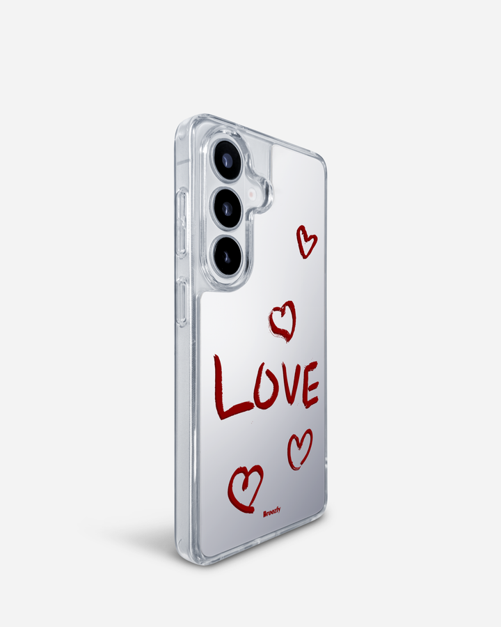 LOVE Mirror Samsung Case