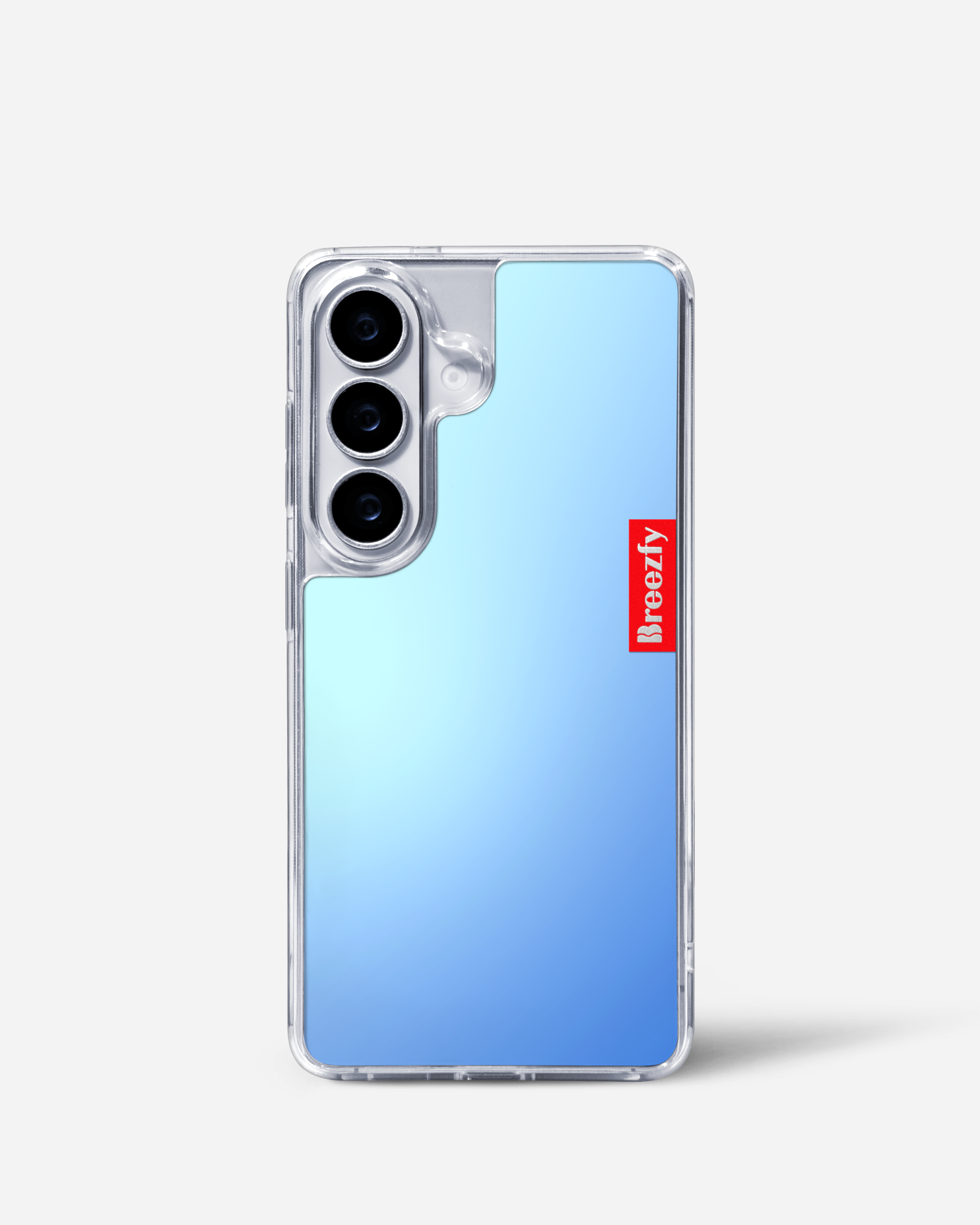 NEON BLUE Mirror Samsung Case
