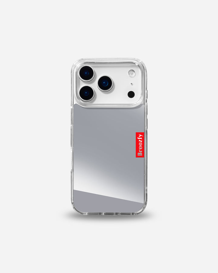 SILVER Mirror iPhone Case