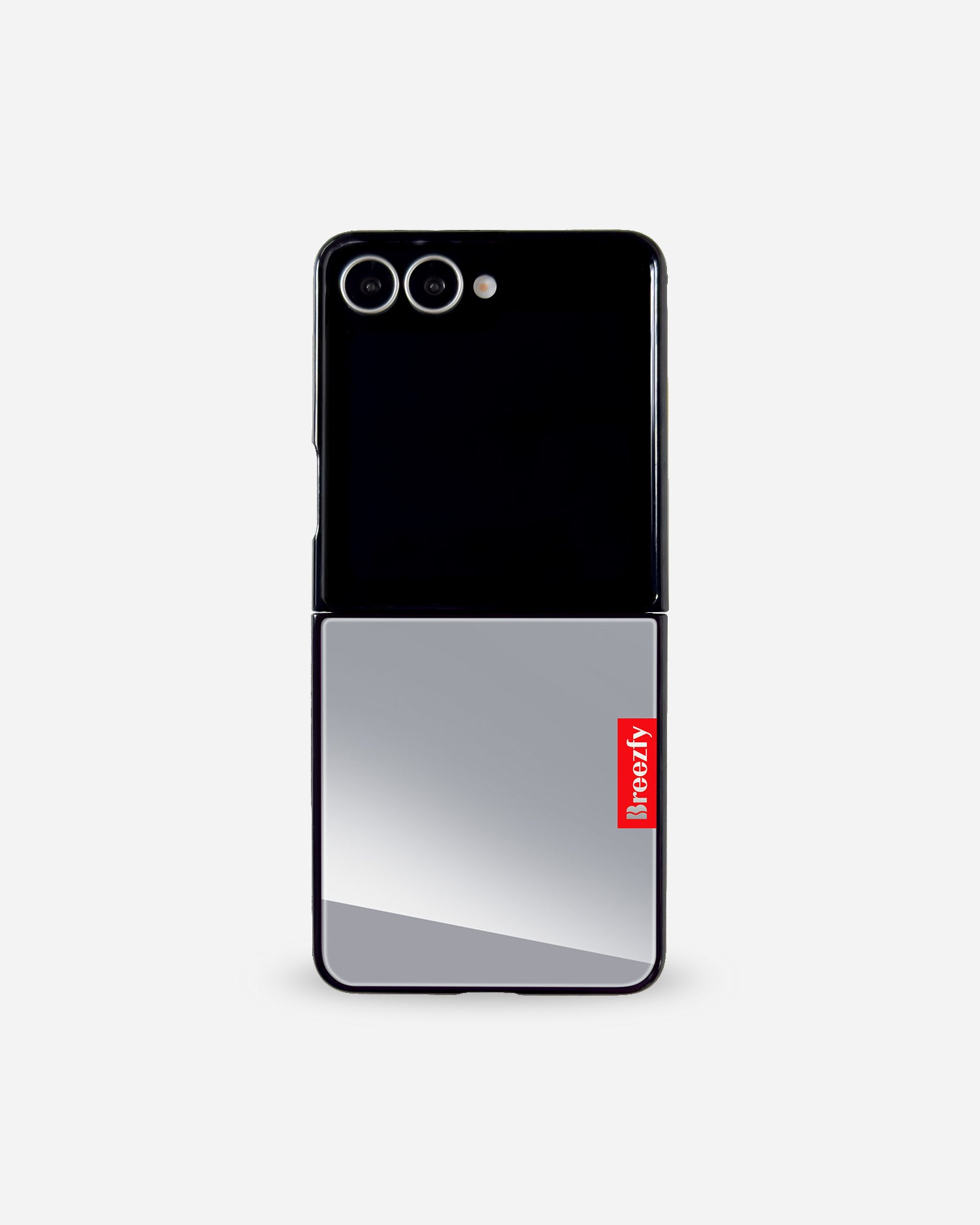 SILVER Mirror Z Flip Case