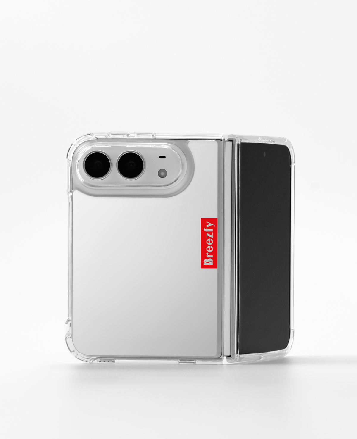 SILVER Mirror iPhone Duo Case