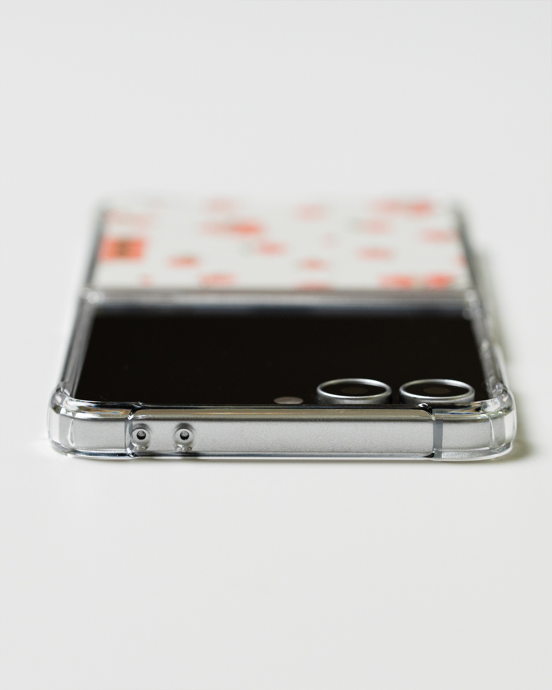 VINTAGE FLOWER RP 01 Matte Texture Z Flip Case