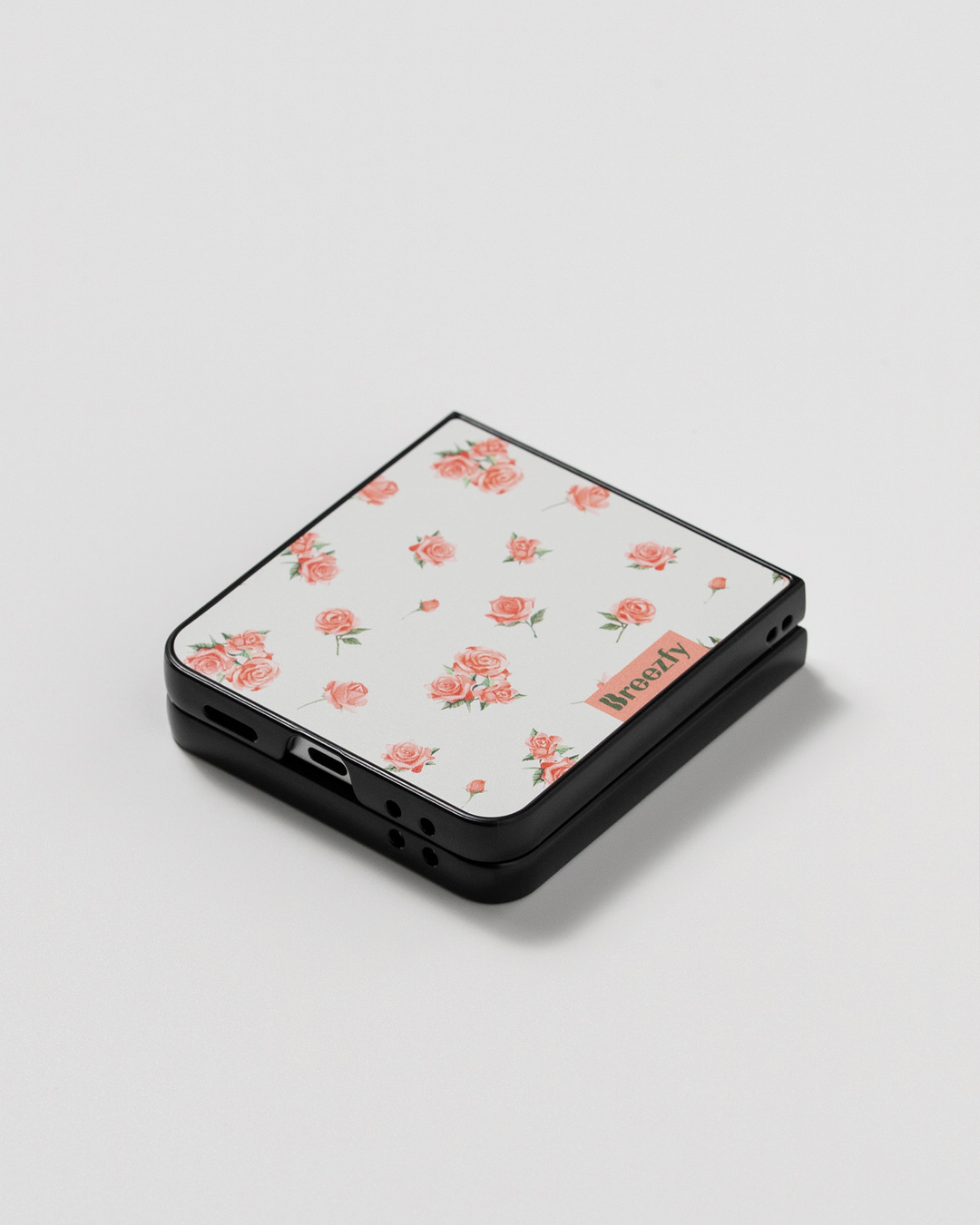 VINTAGE FLOWER RP 01 Matte Texture Z Flip Case