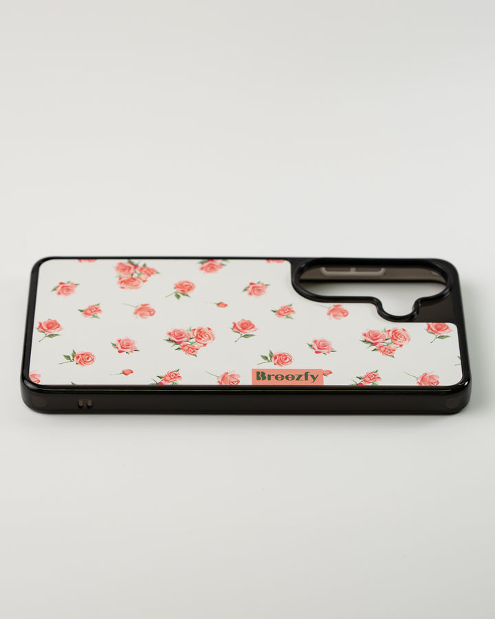 VINTAGE FLOWER RP 01 Matte Texture Samsung Case