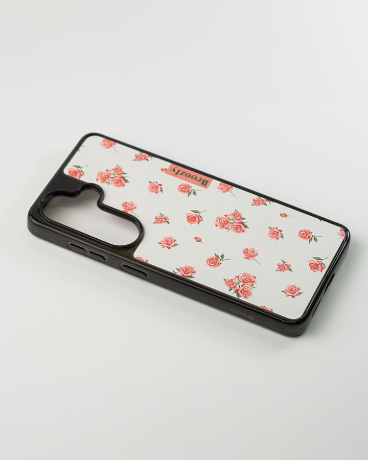 VINTAGE FLOWER RP 01 Matte Texture Samsung Case