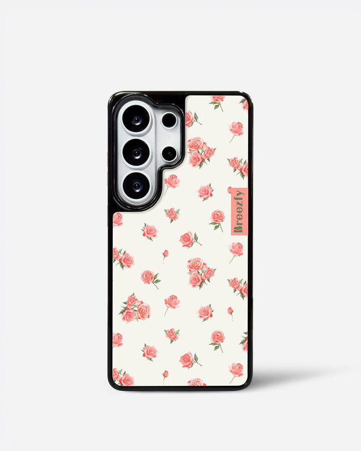 VINTAGE FLOWER RP 01 Matte Texture Samsung Case