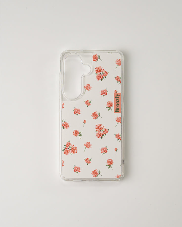 VINTAGE FLOWER RP 01 Matte Texture Samsung Case