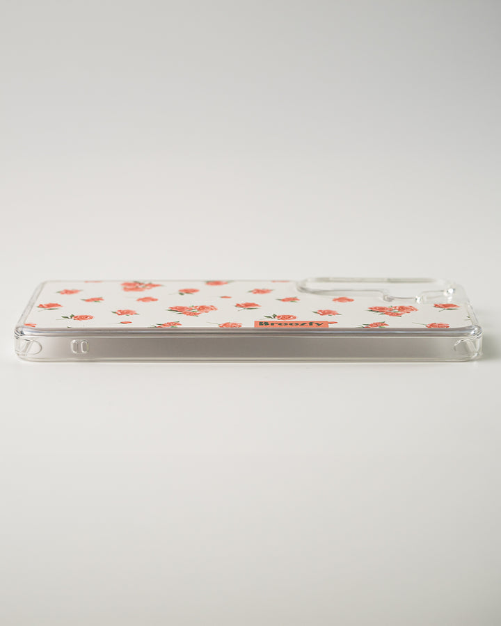 VINTAGE FLOWER RP 01 Matte Texture Samsung Case