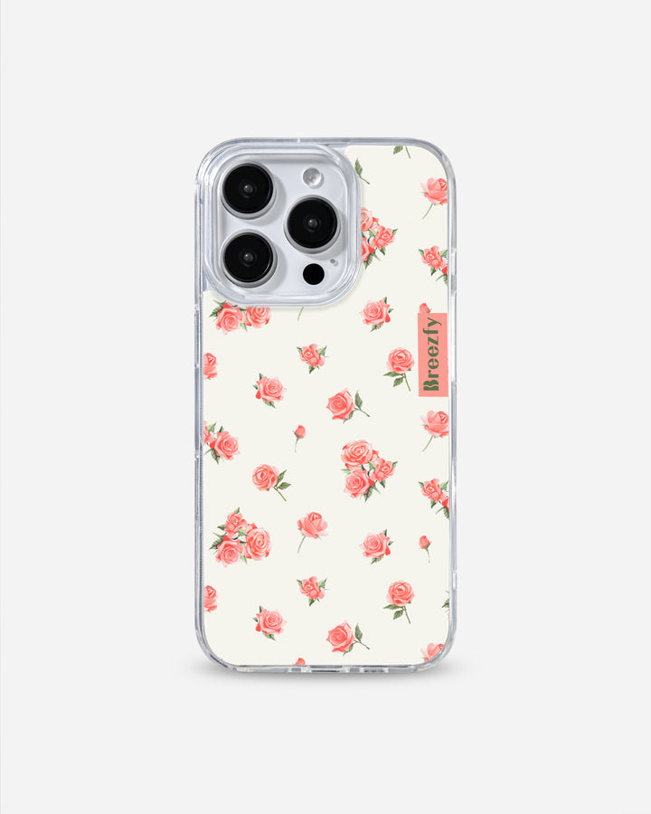 VINTAGE FLOWER RP 01 Matte Texture iPhone Case