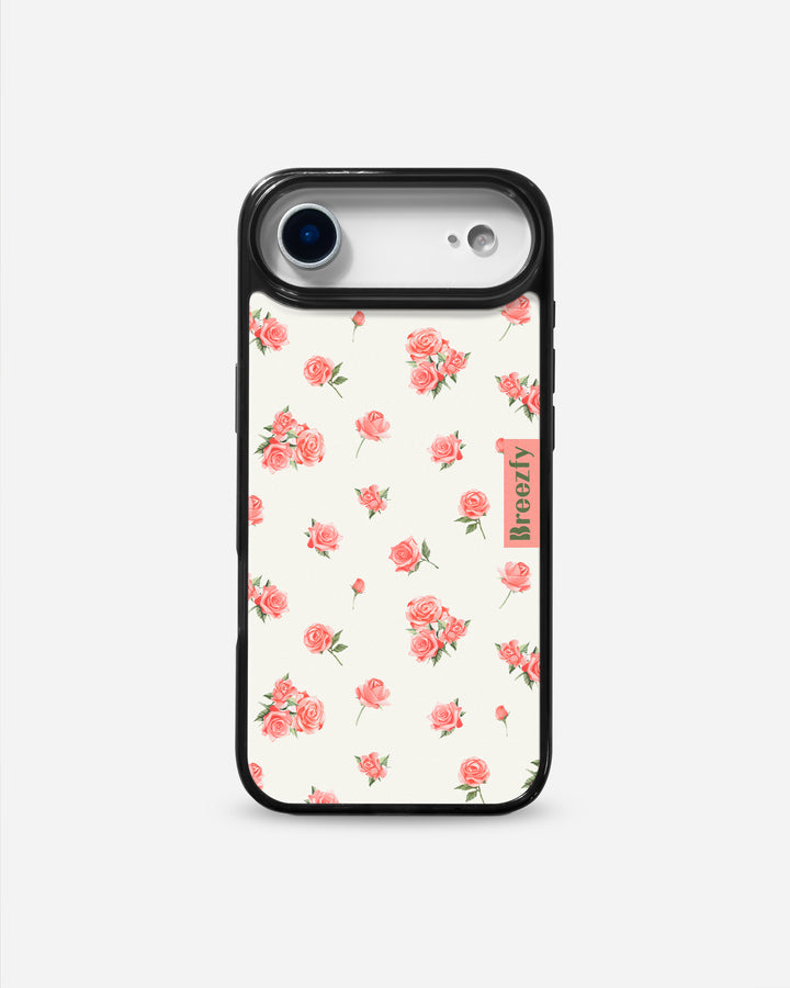 VINTAGE FLOWER RP 01 Matte Texture iPhone Case
