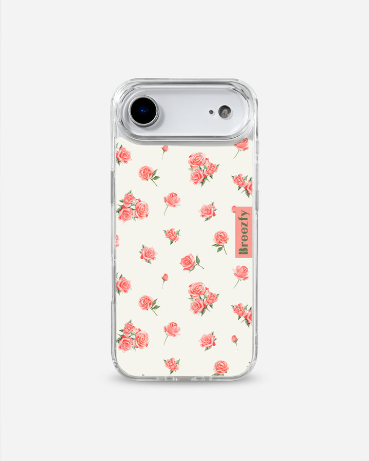 VINTAGE FLOWER RP 01 Matte Texture iPhone Case