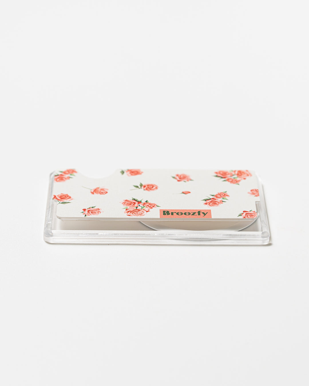 VINTAGE FLOWER RP 01 Matte Texture Magnetic Card Wallet