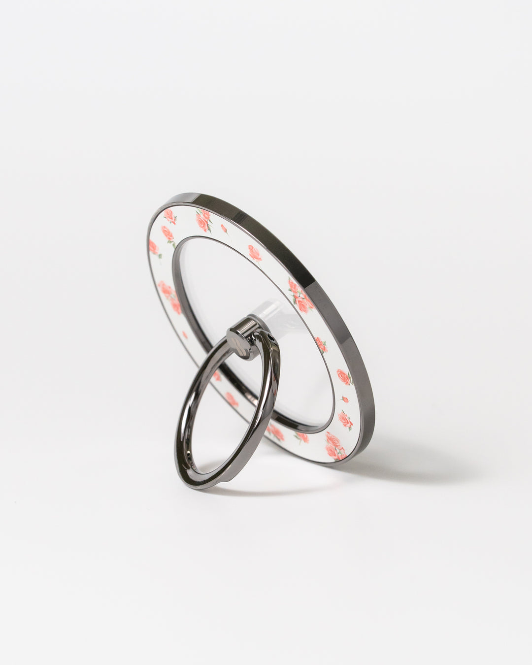 VINTAGE FLOWER RP 01  Matte Texture Magnetic Ring Grip