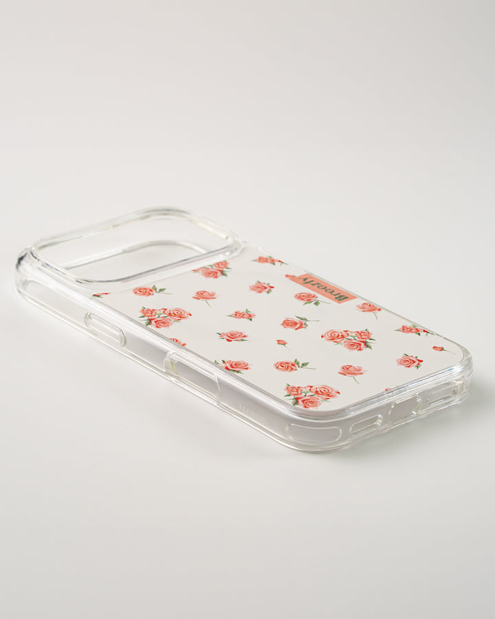 VINTAGE FLOWER RP 01 Matte Texture iPhone Case