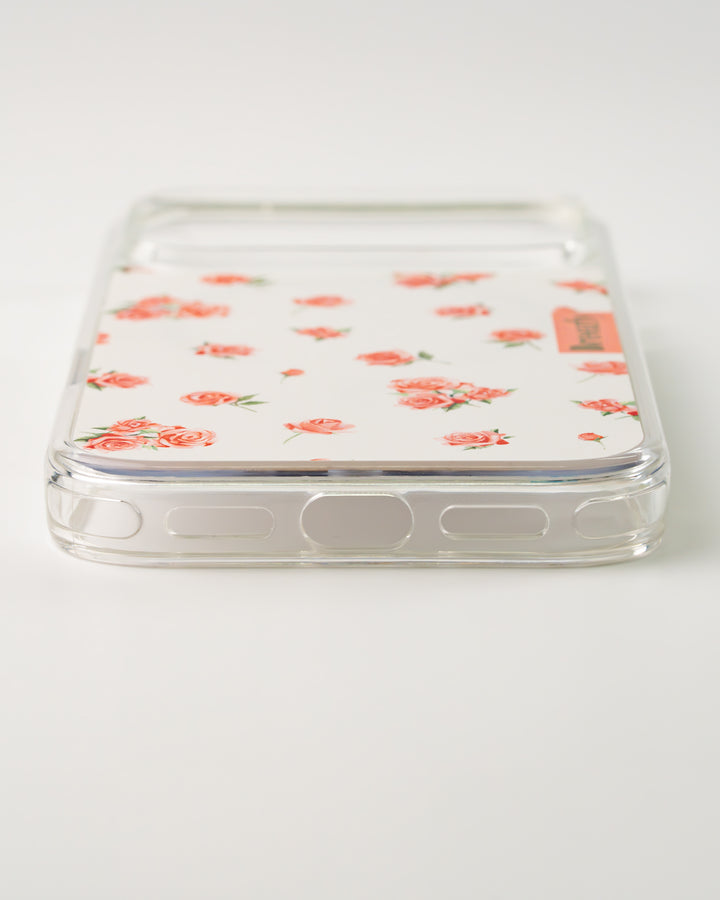 VINTAGE FLOWER RP 01 Matte Texture iPhone Case