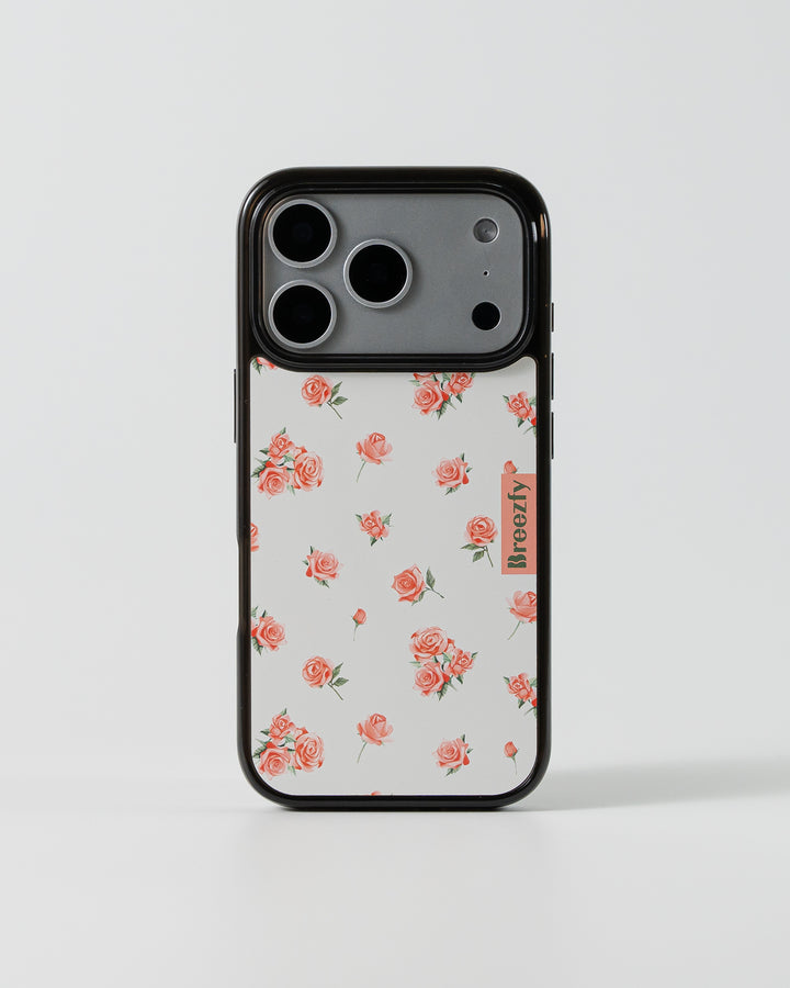VINTAGE FLOWER RP 01 Matte Texture iPhone Case