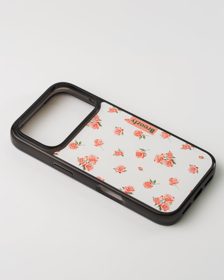 VINTAGE FLOWER RP 01 Matte Texture iPhone Case