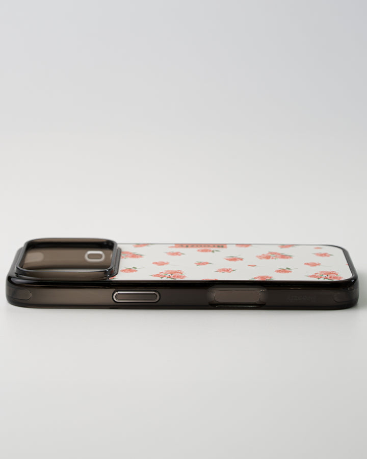VINTAGE FLOWER RP 01 Matte Texture iPhone Case