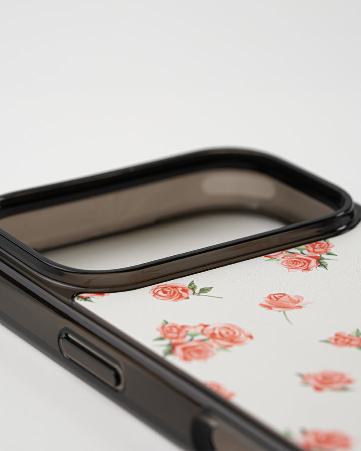 VINTAGE FLOWER RP 01 Matte Texture iPhone Case