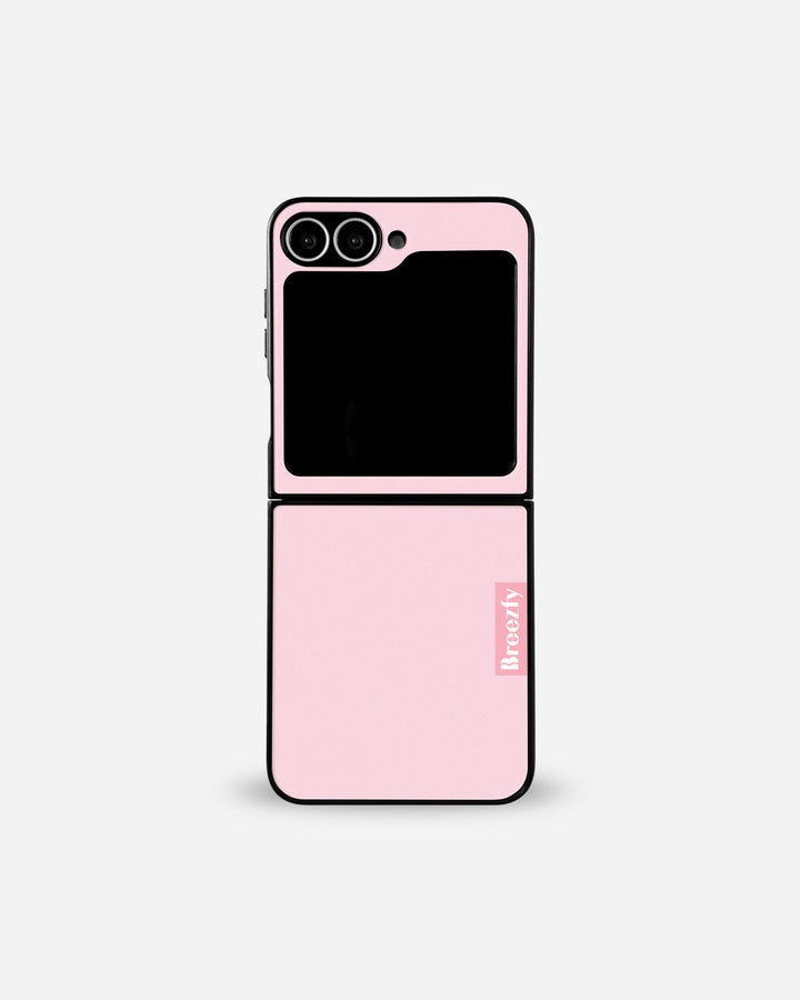 DUSTY PINK Matte Texture Z Flip Case