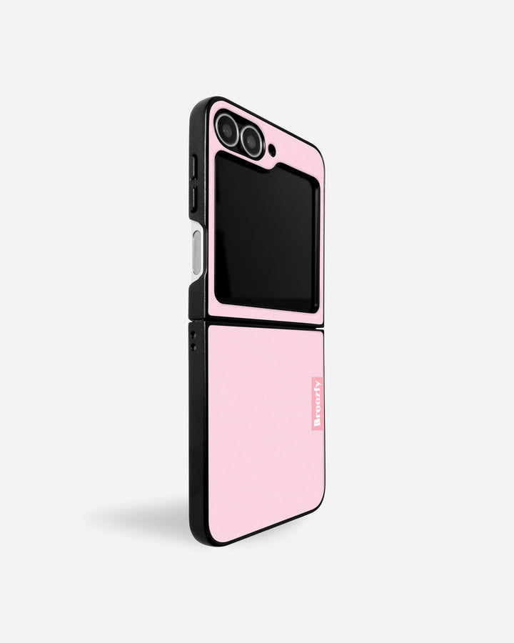 DUSTY PINK Matte Texture Z Flip Case