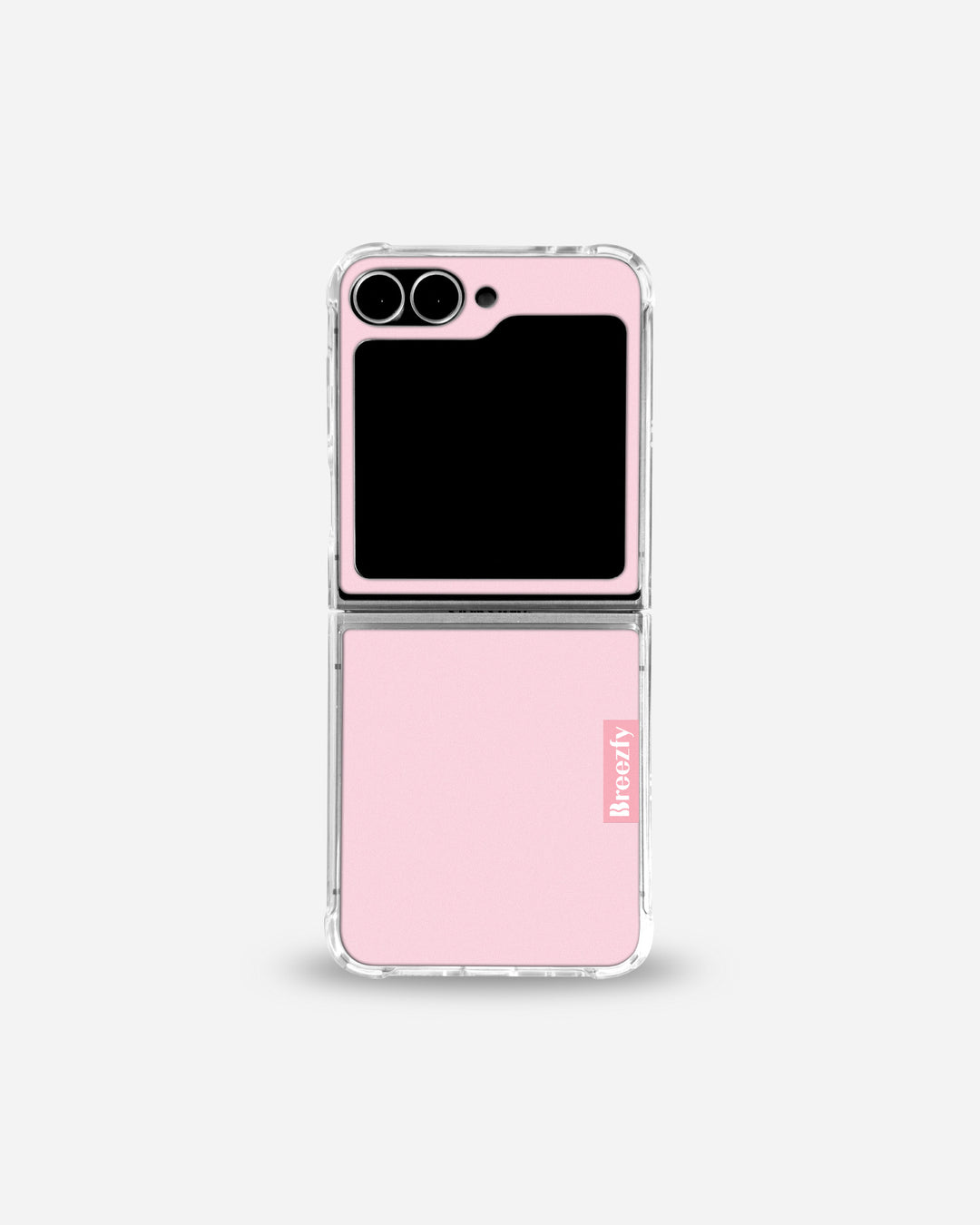 DUSTY PINK Matte Texture Z Flip Case