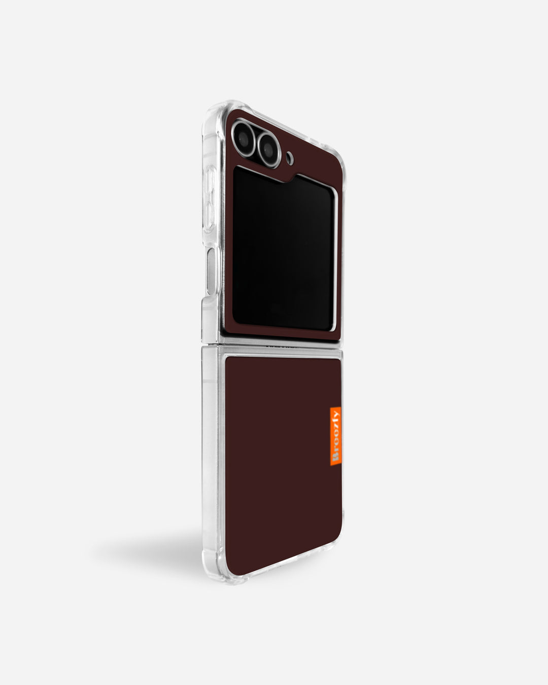 DARK MAROON Vivid Z Flip Case