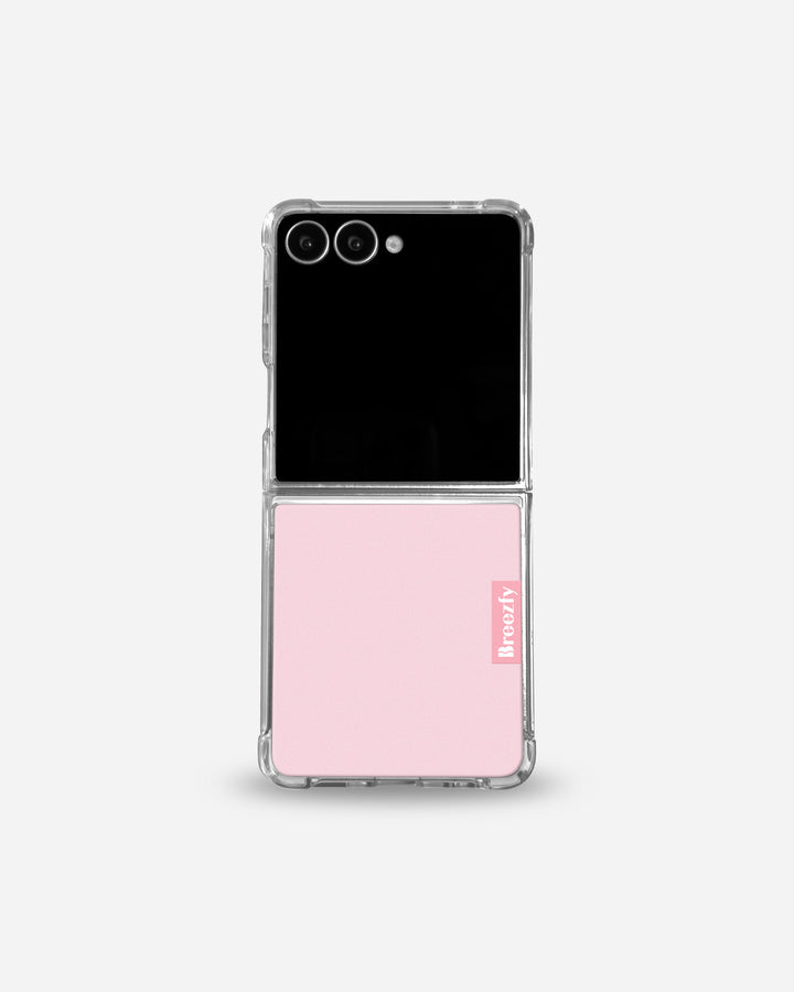 DUSTY PINK Matte Texture Z Flip Case