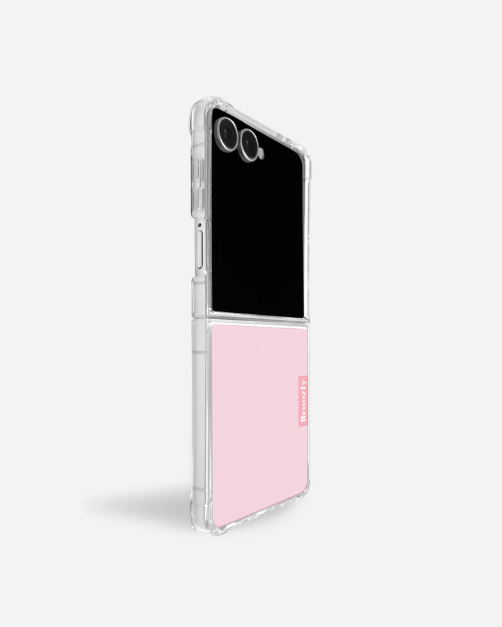 DUSTY PINK Matte Texture Z Flip Case