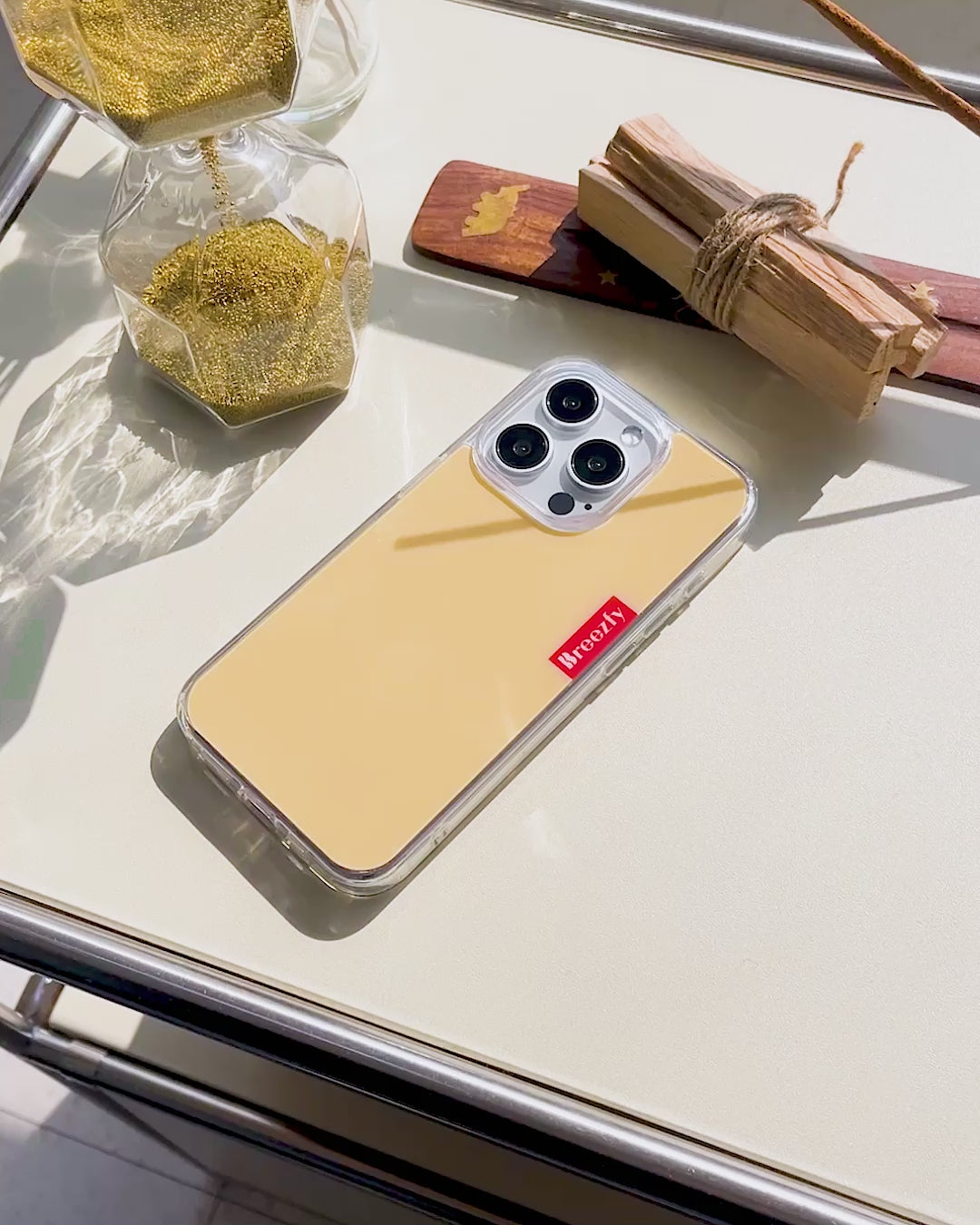 REED BEIGE Vivid iPhone Case